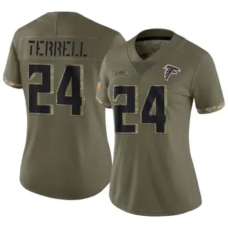 Nike Men's A.J. Terrell Jr. Red Atlanta Falcons Game Jersey