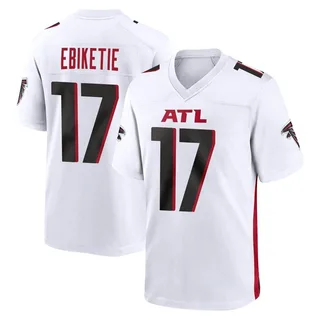 Arnold Ebiketie Signed Atlanta Falcons Jersey (JSA COA) Penn State Lin –