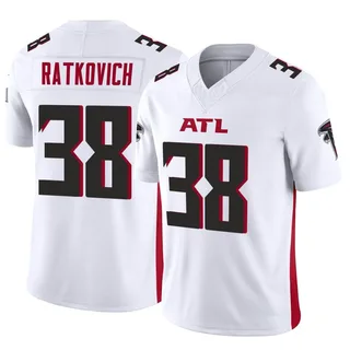 Clint Ratkovich Atlanta Falcons Men's Black Backer T-Shirt 