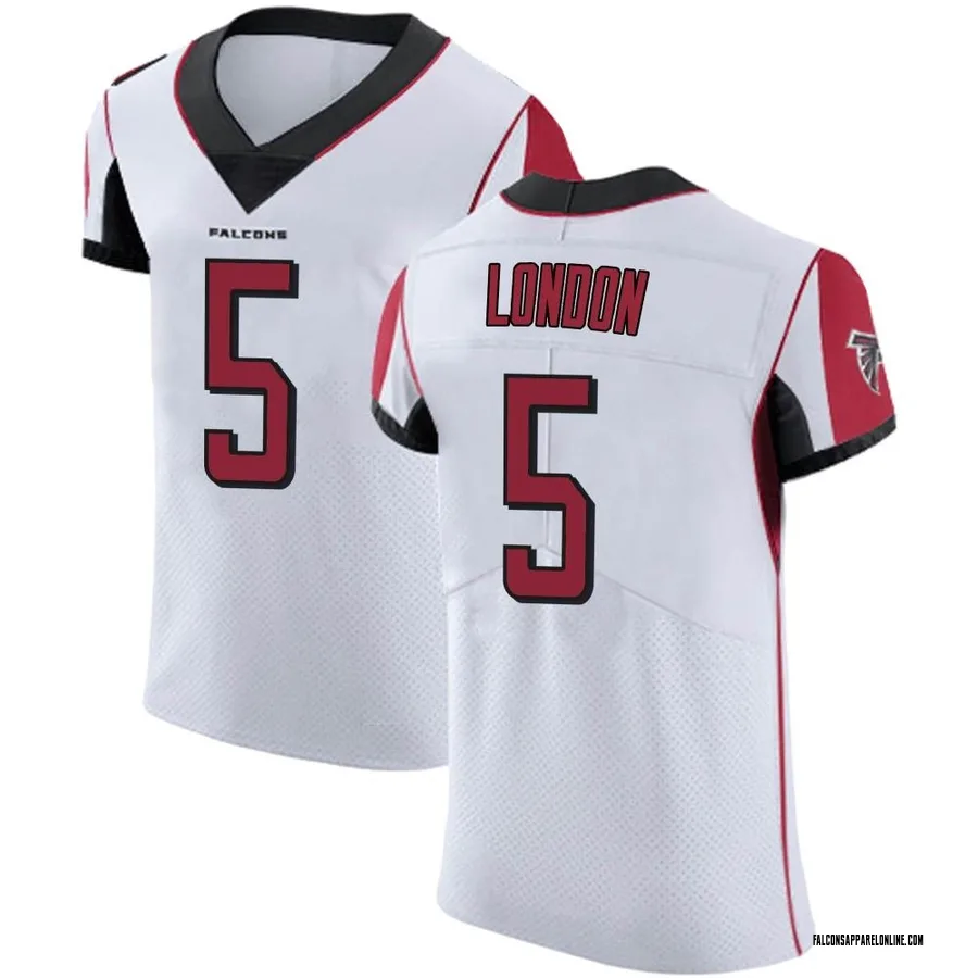 Men's Nike Drake London White Atlanta Falcons Away Game Player Jersey