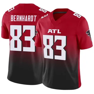 Jared Bernhardt Atlanta Falcons Game Player Jersey - Black - Bluefink