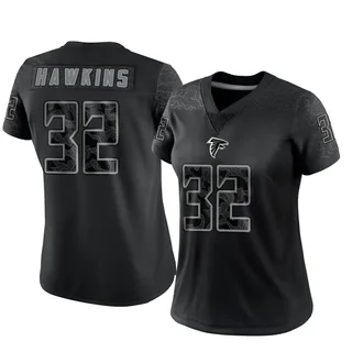 Jaylinn Hawkins Women's Nike Black Atlanta Falcons Throwback Custom Game Jersey