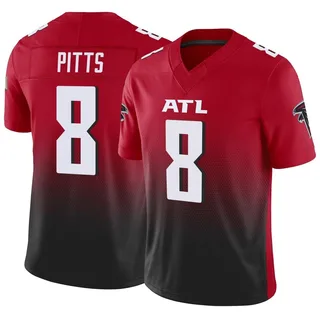 Men's Nike Kyle Pitts Red Atlanta Falcons Vapor F.U.S.E. Limited Jersey Size: Medium