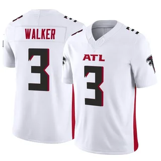 Atlanta Falcons Mykal Walker Red Color Rush Legend Jersey - Bluefink