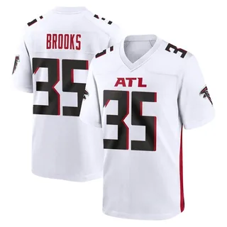 Natrone Brooks Youth Nike Red Atlanta Falcons Alternate Custom Game Jersey Size: Medium