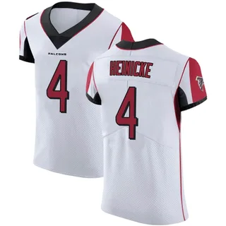 Taylor Heinicke 4 Atlanta Falcons Youth Game Jersey - White - Bluefink