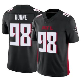 Men's Nike Black Atlanta Falcons Timmy Horne Game Player Jersey