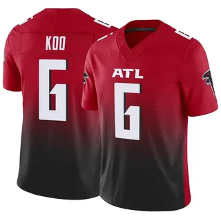 Men's Nike Younghoe Koo Black Atlanta Falcons Team Game Jersey