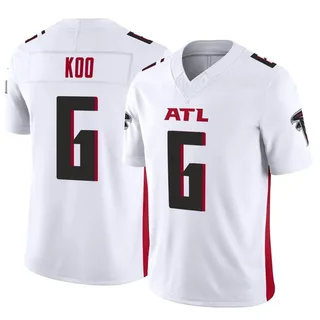 Atlanta Falcons Younghoe Koo #6 Nike Men's Black Official NFL Game  Jersey