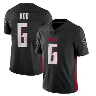 Atlanta Falcons Nike Home Game Jersey - Black - Younghoe Koo - Mens