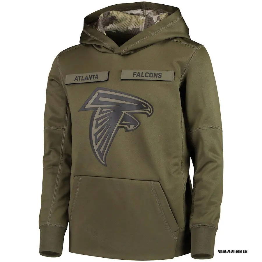 salute to service atlanta falcons hoodie